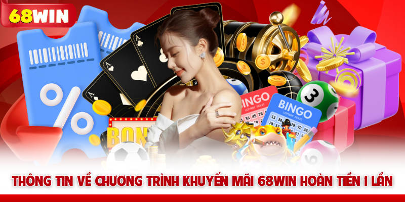 5 Sự Kiện Khuyến Mãi 68win HOT Được Tham Gia Nhiều Nhất 5 Thông tin về chương trình khuyến mãi 68WIN hoàn tiền 1 lần